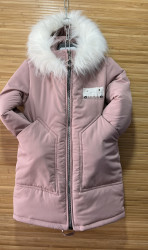 Куртки зимние детские на флисе оптом 79684302 02-12