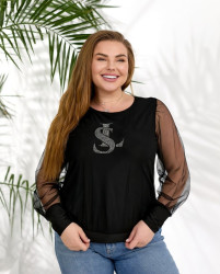 Лонгсливы женские ПОЛУБАТАЛ оптом 75286304 17189-209