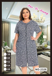 Халаты женские БАТАЛ оптом 72861540 2328-163