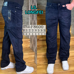 Джинси чоловічі на флісі оптом LS-JEANS 