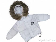 Куртка, Kids-modnik оптом 8834-1 молочний