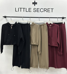 Спортивные костюмы женские (бежевый) оптом 70916438 500296-129