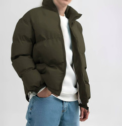 Куртки зимние мужские (хаки) оптом 34681590 0544-3