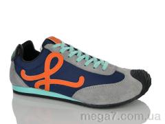 Кроссовки, Violeta оптом A2990-4 grey-blue
