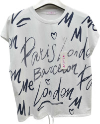 Футболки женские БАТАЛ оптом 94635012 1802-238