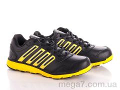 Кроссовки, Veer-Demax оптом B6715 black-yellow