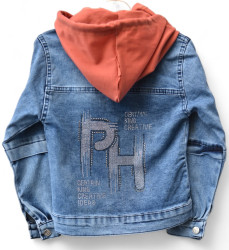 Куртки джинсовые подростковые оптом 04986235 6-1070-53