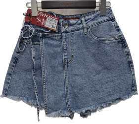 Шорты джинсовые женские оптом 73609854 225-180