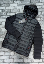 Куртки зимние мужские (черный) оптом Китай 29307516 19-136
