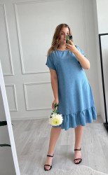 Сукні жіночі ПОЛУБАТАЛ оптом Madame Couturiere  
