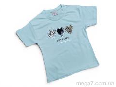 Футболка, Kids-modnik оптом 2607 м'ята