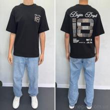 Футболка, I8denim оптом 90583 siyah