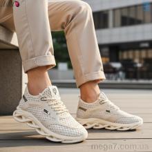 Кроссовки, Aba оптом S006 beige