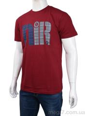 Футболка, Мир оптом 3707-0096-2 bordo