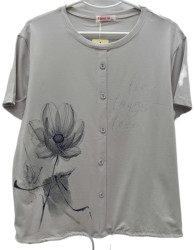 Футболки женские БАТАЛ оптом 19042658 8161-68