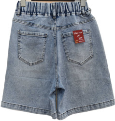 Шорты джинсовые женские ПОЛУБАТАЛ оптом 40598362 292-234