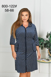 Халати жіночі БАТАЛ оптом XUE LI XIANG