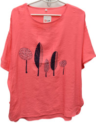 Футболки женские ПОЛУБАТАЛ оптом 15840267 391-13