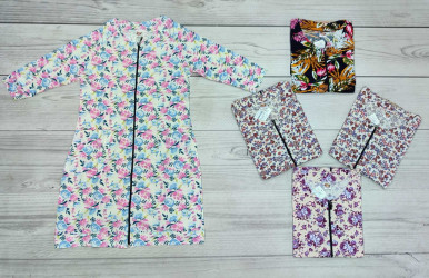 Халаты женские ПОЛУБАТАЛ оптом 42173509 3344-35