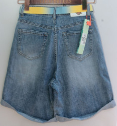 Шорты джинсовые женские LOLOBLUES оптом 34895102 DK003-38