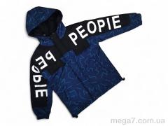 Куртка, Kids-modnik оптом --- 8900 синя з салатовим