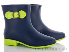 Резиновая обувь, Class Shoes оптом Class Shoes G01 синий-салатовый