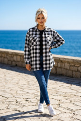 Рубашки женские БАТАЛ оптом 29463158 5-77