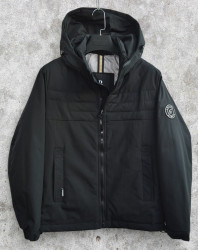 Куртки демисезонные мужские PANDA (черный) оптом 26185974 L62322-1-45