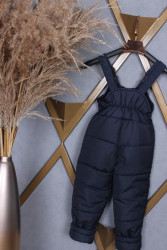 Комбинезоны зимние детские (dark blue) оптом 81304627 01-2