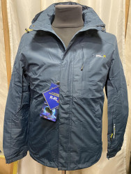 Куртки демисезонные мужские RLX (синий) оптом 39057186 157-3