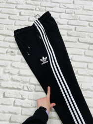 Спортивні штани чоловічі на флісі (чорний) оптом