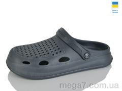 Кроксы, Inblue оптом Сабо N8 сірий