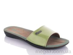 Шлепки, DeMur оптом W26-7145 green