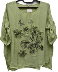 Футболки женские БАТАЛ оптом 79128346 387-39