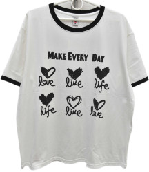 Футболки жіночі БАТАЛ оптом 