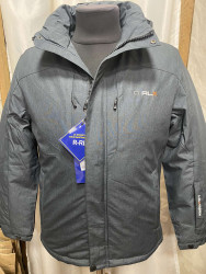 Куртки зимние мужские RLX (серый) оптом 85609173 703 -2