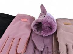 Перчатки, PAIDI оптом 204 плащівка-текстиль mix