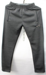 Спортивные штаны мужские на флисе (серый) оптом 23810647 07 -51