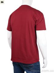 Футболка, BIG оптом --- 3707-113-6 bordo