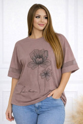 Футболки жіночі БАТАЛ оптом 