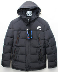 Куртки зимние мужские (темно синий) оптом 91036285 А-3-5