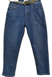 Джинси жіночі на байці MEECALOO БАТАЛ оптом