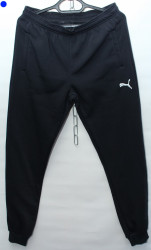 Спортивные штаны мужские на флисе (dark blue) оптом 34705926 01-2