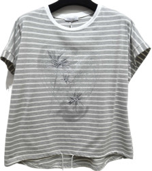 Футболки жіночі БАТАЛ оптом Kiss Me 