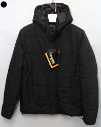 Куртки демисезонные мужские WOLFTRIBE (black) оптом QQN 25968317 2374-18
