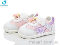 Кроссовки, Comfort-baby оптом Comfort-baby  66170 білий-рожевий