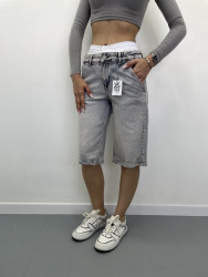 Шорты джинсовые женские I8DENIM оптом 68501473 02-59