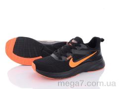 Кроссовки, Violeta оптом Y165(X280) black-orange