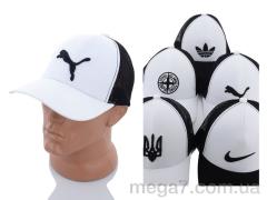 Кепка, STARK оптом Бейсболка з сіткою та вишивкою 003 mix