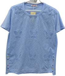 Футболки женские БАТАЛ оптом 04179823 8831-240